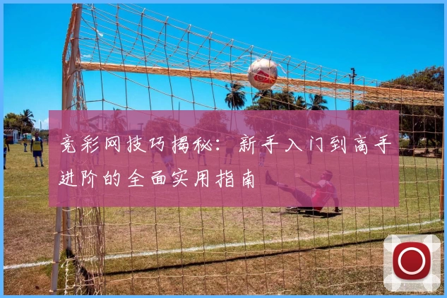 竞彩网技巧揭秘：新手入门到高手进阶的全面实用指南