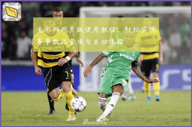 竞彩网网页版使用教程：轻松实现赛事数据查询与互动体验